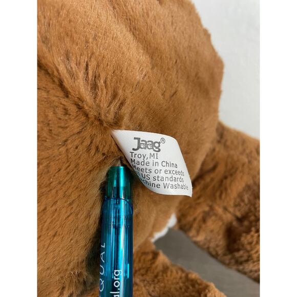 Buc-ee's Beaver Mascot Plush Toy 27" Red Shirt Hat Logo Stuffed Animal Texas Gas - Picture 12 of 13